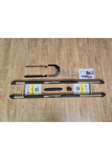 Guardbuck Outlander 2013-2021uyumlu Krom Yan Basamak Alkar V2 Modeli