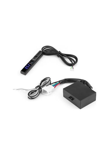 Geeroyoo Araba Turbo Koruyucu Zamanlayıcı - Soğutma Gecikmesi, Yakıt Verimliliği Artırıcı, O2 Ve Rpm Gösterici, Evrensel Uyum 12v