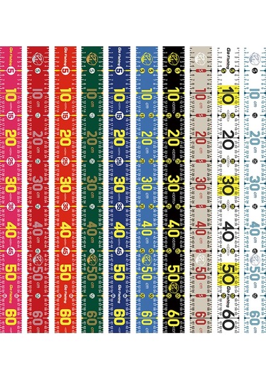 Homyl Balık Ölçme Aracı 51.18 '' Tekne Yelkenliler Beyaz-b