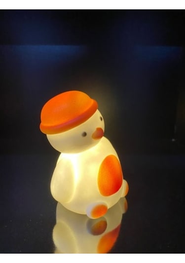 Dekoratif Işıklı Kardan Adam Figürü - 90209866538621000f