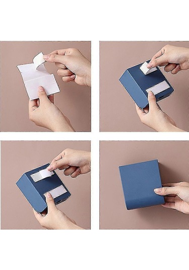 Ganzhoushop Kendinden Yapışkanlı Düzenleyici Saklama Kutusu Uzaktan Kumanda Tutucu Medya Düzenleyici Telefon Uzaktan Kumandası İçinpembe