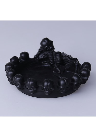 Skull Dekoratif Obje Siyah