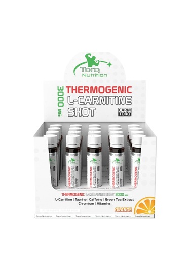 Torq Nutrition Thermogenic L-carnitine Shot 20 'li 3000 Mg Port.