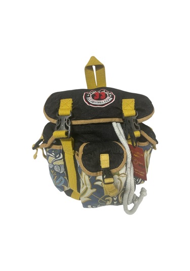 Kaliteli Tek Gözlü Vintage Disayn Unisex Sırt Günlük Okul Gezi Kamp Trekking Çantası Kc Ahtapot Bag Siyah - Gri