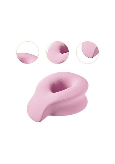 Suntek Yüz Yüze Eğilimli Yastık Ergonomik Masaj Pembe Pembe