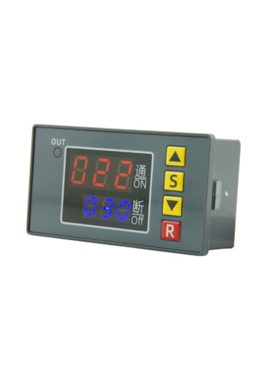 Geeroyoo T3231 Programlanabilir Zaman Kontrolü Röle Devresi - Sayısal Gecikme, Tek Yollu Normal Açık, Manuel/dış Tetikleme, Ac110v 220v/2200w