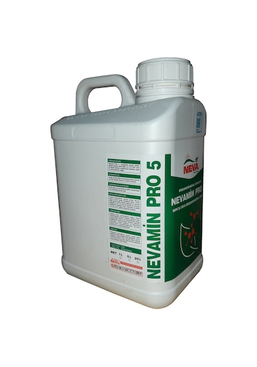 Nevamin Pro5 Npk'lı Sıvı Organomineral Gübre 5 Litre