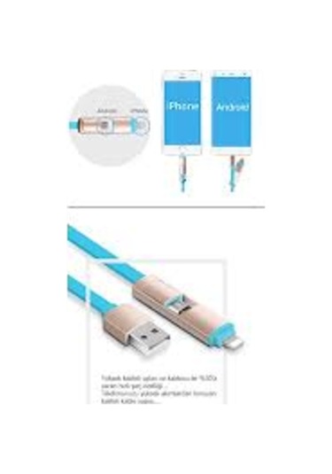 Makaralı Şarj Aleti Android Ve Ios Uyumlu Gosmart