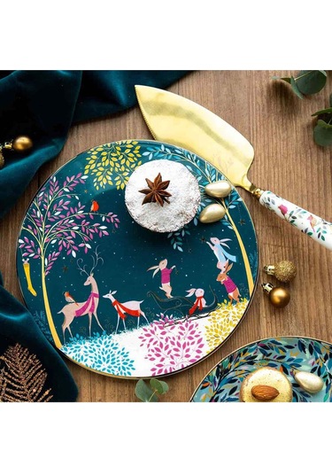 Portmeirion Orman Hikayeleri Pasta Dilimi Bıçağı Takımlar Çok Renkli