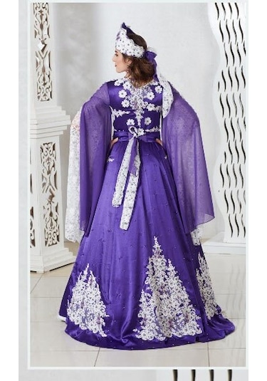 Ceyyiz 5 Parça Bindallı Kına Elbisesi Yaz Güneşi