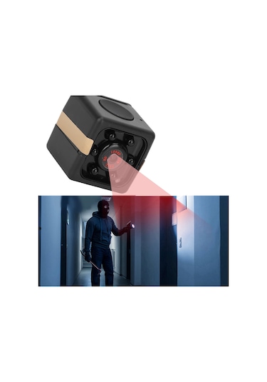 Vkemall Fx01 Mini Gizli Güvenlik Kamerası - 1080p Hd Kayıt, Gündüz/gecelik Görüntü, Kablosuz, Dahili Pil, Hareket Algılama