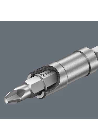 Wera 899/4/1 S Üniversal Bits Tutucu, Güçlü Çıtçıt Halkalı, 1/4" X 200 Mm