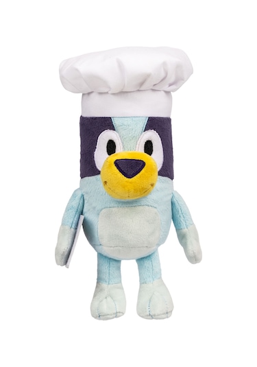 Bluey Pelüş Figür - Aşçı Bluey 23 Cm Çok Renkli