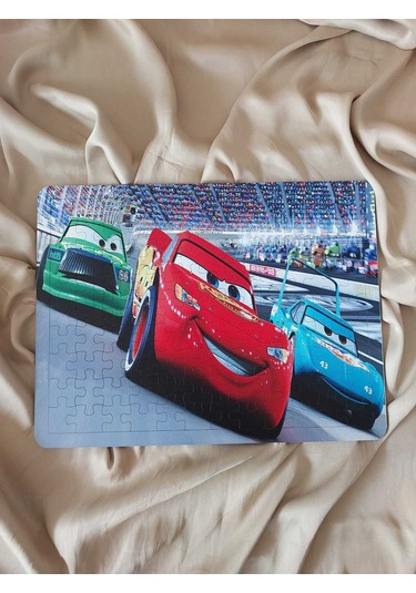 Ahşap Çocuk Puzzle Arabalar Mobilya