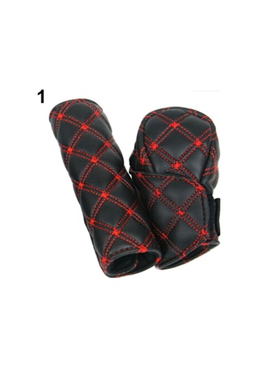 Otomobil Yapay Deri Vites Kılıfı İz