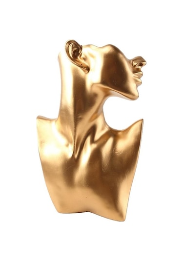 Trendooze Stili Sergileme Mücevher Mücevher Kolye Kadife Göğüs Choker Altın A-l Aksesuarları, Na