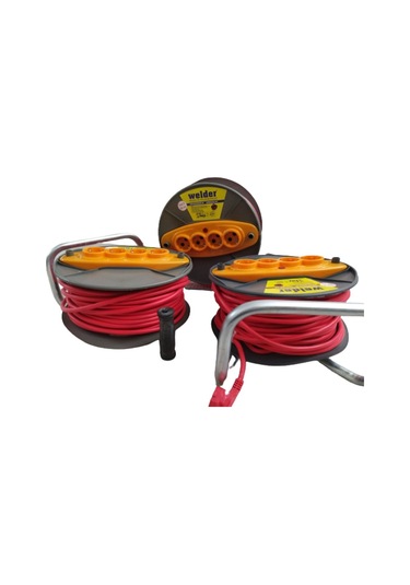 Welder Seyyar Makaralı Kablo 3 x 1.5 50 M