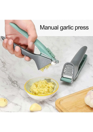 Sarımsak Presi Kolay Sıkma Ve Temizleme Sarımsak Kıyma Ve Ezici D Çok Renkli