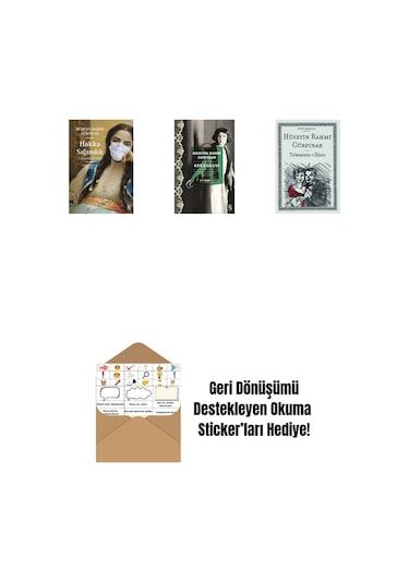 Hakka Sığındık + Gulyabani Cep Boy + Tebessüm-i Elem + Okuma Sticker'ları