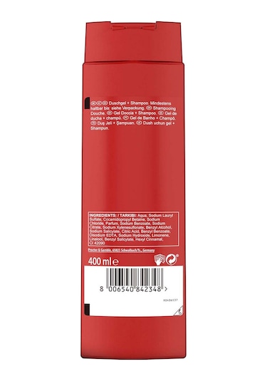 Old Spice Whitewater Erkek Duş Jeli ve Şampuan 400 ML
