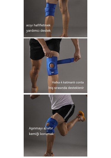 Spor Dizlikler, Açık Hava Basketbolu, Koşu, Bisiklet, Dağcılık, Nefes Alabilen Destek, Günümüzde Kaymaz Dizlikler-gri Gri