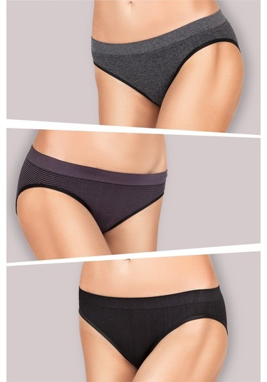 Miorre 3'Lü Dikişsiz Bayan Slip (484759126)