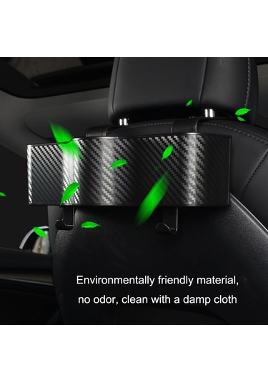 Cbtx Araba Koltuğu Arka Saklama Kutusu Arka Asılı Bardak Tutucu Siyah