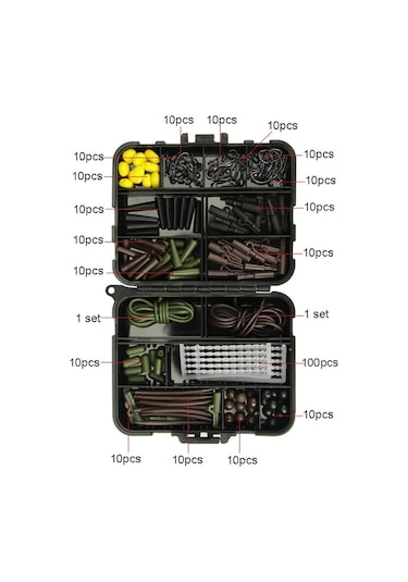 272 Parça Balık Aksesuar Set Olta Ekipmanı