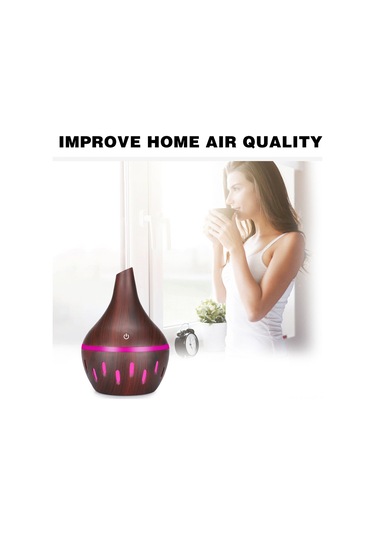 Aubyhe Gcvizuso 300ml Usb Aromaterapi Dağıtıcı: Led Gece Lambalı, Sessiz İşlemli, Ev/ofis Uyumlu Nemlendirici Ve Parfüm Dağıtıcı