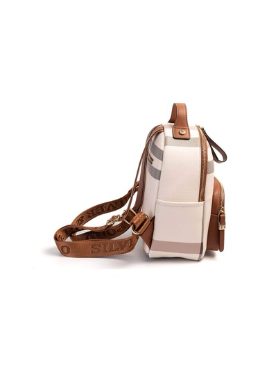 Silver Polo Unisex Sırt Çanta 1130 Krem