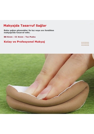 Melien Profesyonel Pamuk Şekeri Puf Makyaj Süngeri