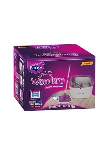 Wondero Otomatik Temizlik Seti - 3 Adet Yedek Mop