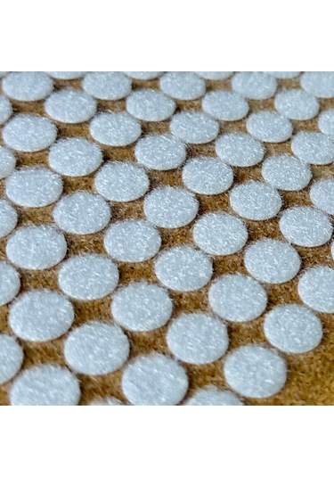 108 Adet 1 Cm Cırt Bant Yuvarlak Para Para, Arkası Yapışkanlı Beyaz