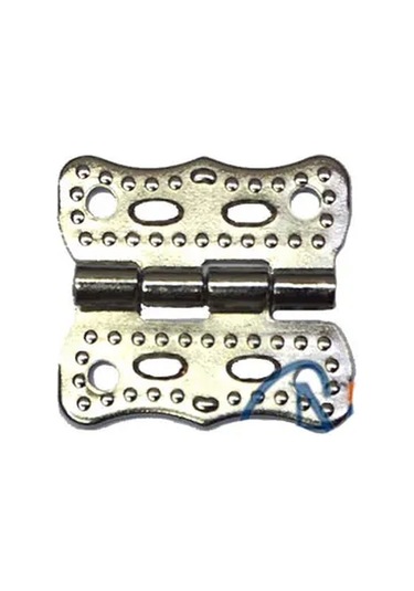 Papatya Menteşe - Küçük 20x20 Mm, Nikel, 100 Adet - 9033243094797ynt