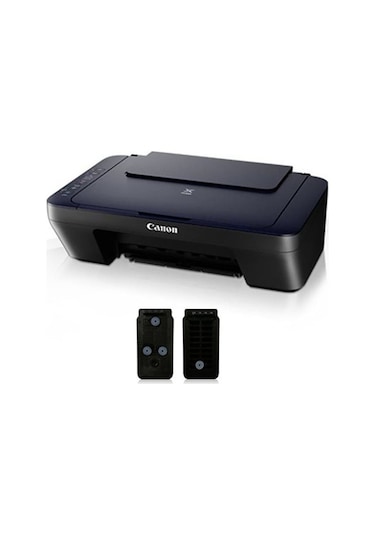 Canon Pixma E414 Çok Fonksiyonlu Yazıcı (Kolay Dolan Tıpalı Kartuşlu) + Xerox A4 Kağıt