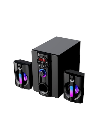 Mikado Md-95bt 2+1 20w Siyah Multimedya Fm/bt/sd/usb Speaker Hoparlör