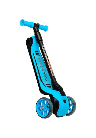 Cortıx Led Işıklı 3 Tekerlekli Katlanabilir Çocuk Scooter