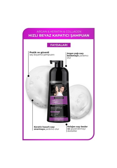 Hızlı Beyaz Ve Gri Kapatıcı Şampuan 420 Ml