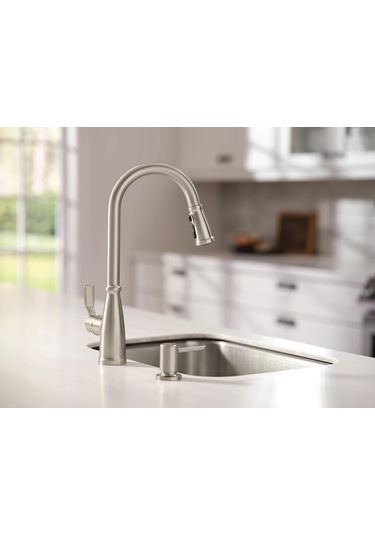 Moen Nolia Tek Kolu Pull-down Püskürtücü Mutfak Bataryası Refleks Diğer