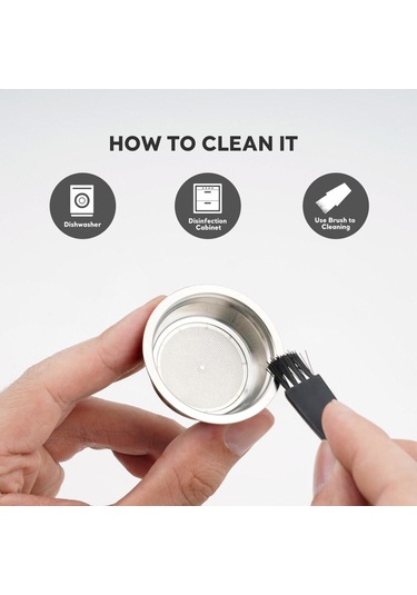 İ Cafilas Hlg04 Yeniden Kullanılabilir Kahve Kapsül Filtresi Doldurulabilir Krema Ma Lavazza Makinesi Kahve Makinesi Aks. 56600067