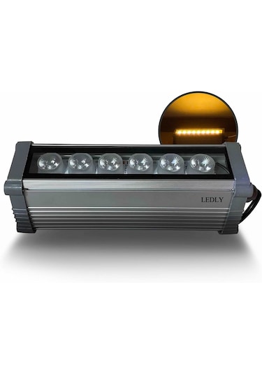 Ledly 20 Cm 6 W Wallwasher Duvar Boyama Mavi