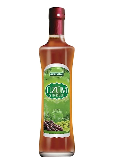 Aksu Vital Üzüm Sirkesi Cam 500 ML