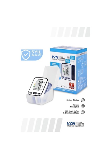 Vzn Türkçe Konuşan Bilekten Dijital Tansiyon Aleti Dbp-2141
