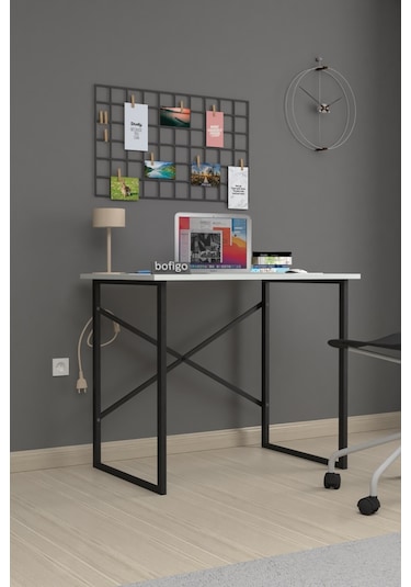 Bofigo Çalışma Bilgisayar Masası 60 x 90 CM Beyaz