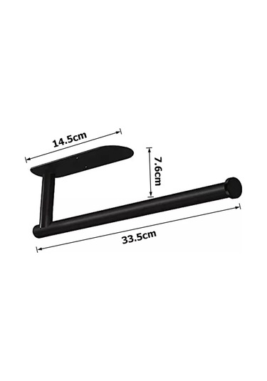 Pabk Kağıt Havlu Tutucu 218703917 Siyah