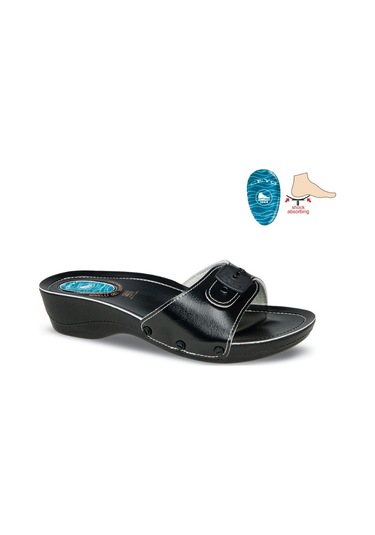 Ceyo Kadın Terlik Mınellı Topuklu-2 Siyah