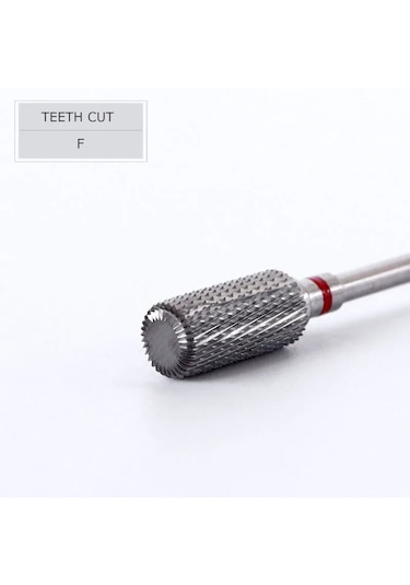 Hytoos Varil Tırnak Matkap Uçları 3/32 Karbür Çapak Toz Geçirmez Bit Freze Kesicisi Manikür Elektrikli Matkap Çivi Aksesuarla Aracı Plum