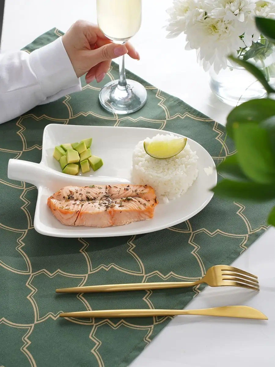 Skyphos Servis Tavası Spatula 24x18 Cm 144139661 Beyaz