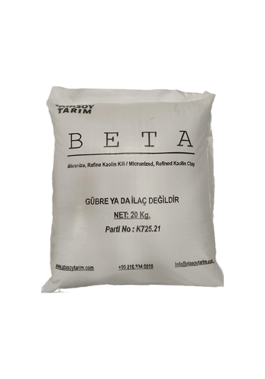 Beta İthal Rafine Kaolin