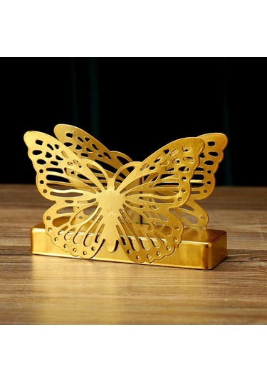 Homyl Peçete Saklama Tutucusu, Dik Kağıt Havlu Tutucusu Altın